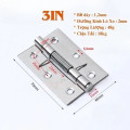 Bản lề cửa lò xo tự động đóng chất liệu inox cao cấp, 2 inch
