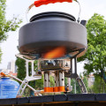 Bếp gas mini dã ngoại công suất lớn chân gấp chắc chắn