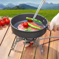 Bếp gas mini dã ngoại công suất lớn chân gấp chắc chắn