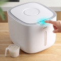 Thùng đựng gạo gia đình Ecoco chống ẩm cao cấp, 5kg - Xám
