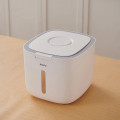 Thùng đựng gạo gia đình Ecoco chống ẩm cao cấp, 5kg - Xám