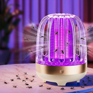Đèn bắt muỗi tích điện kiêm đèn ngủ nhỏ gọn tiện lợi