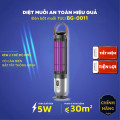 Đèn bắt muỗi Tuli thu hút diệt muỗi hiệu quả có móc treo tiện lợi, Đèn TL-011-Không Pin