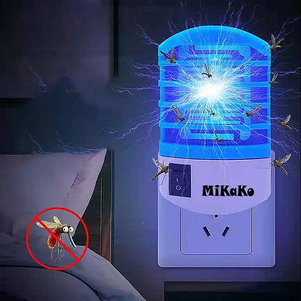 Combo 3 đèn bắt muỗi UV cắm điện mini diệt muỗi hiệu quả cho gia đình