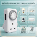 Ổ cắm hẹn giờ cơ học MT01A-VN tự động bật tắt tiện lợi