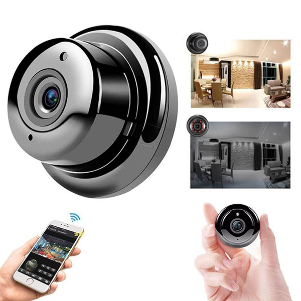 Camera giám sát mini wifi pro không dây tích hợp cảm biến