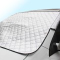 Tấm chắn nắng chống nóng kính lái ô tô 3 lớp dày dặn