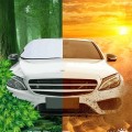 Tấm chắn nắng chống nóng kính lái ô tô 3 lớp dày dặn