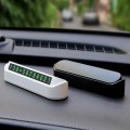 Bảng số điện thoại đặt taplo xe ô tô có phát quang ban đêm