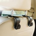 Bộ 4 móc treo đồ lưng ghế ô tô cao cấp phù hợp nhiều loại xe