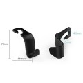 Bộ 4 móc treo đồ lưng ghế ô tô cao cấp phù hợp nhiều loại xe