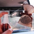 Bộ túi thơm ô tô hương cà phê khử mùi xe kèm chai xịt tinh dầu