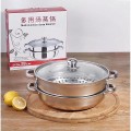 Nồi hấp 2 tầng đa năng tiện lợi cho gia đình