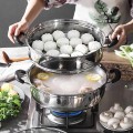 Nồi hấp 2 tầng đa năng tiện lợi cho gia đình