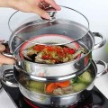 Nồi hấp 2 tầng đa năng tiện lợi cho gia đình