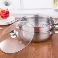 Nồi hấp 2 tầng đa năng tiện lợi cho gia đình