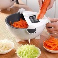 Bộ dụng cụ nạo rau củ quả kèm rổ đa năng tiện dụng