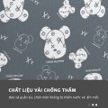 Túi đựng quần áo chăn màn size lớn có khoá kéo cao cấp