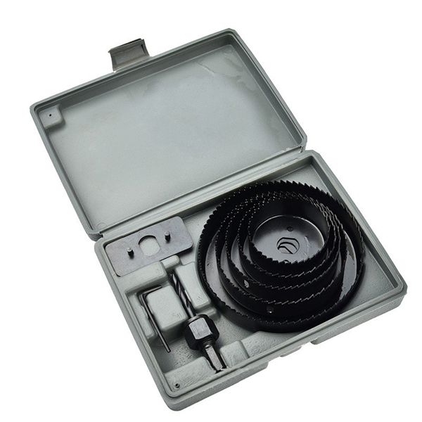 Bộ mũi khoan khoét lỗ gỗ thạch cao 8 chi tiết