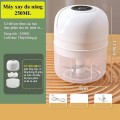 Máy xay mini tỏi ớt đa năng cầm tay 250ml cao cấp 