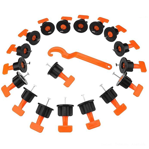 Bộ 50 ke vít cân bằng ốp phẳng gạch kèm cờ lê móc