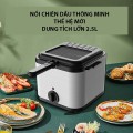 Nồi chiên nhúng điện đa năng dung tích 2.5L