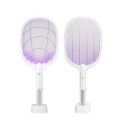 Vợt điện bắt muỗi cầm tay 2 trong 1 cổng sạc Usb tiện lợi