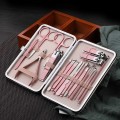 Bộ làm móng, làm nail 18 món có hộp đựng cao cấp