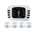 Máy massage xung điện 6 miếng dán 8 chế độ massage đa năng, Máy massage + 8 miếng dán