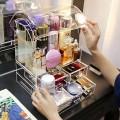 Hộp đựng mỹ phẩm đồ trang điểm trong suốt cao cấp