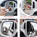 Bộ 2 gương cầu lồi gắn kính chiếu hậu xe ô tô hình vuông