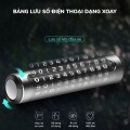 Bảng số điện thoại ô tô dạng xoay đổi số nhanh chóng