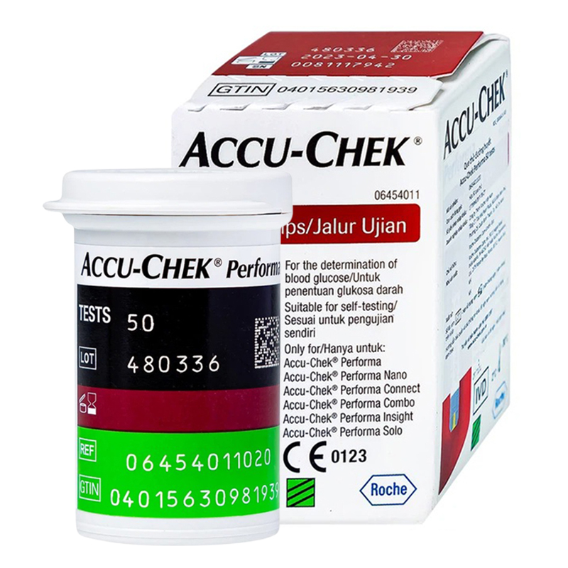 Bộ 50 que thử đường huyết cao cấp cho kết quả nhanh chóng