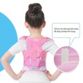 Đai chống gù, cố định cột sống dành cho trẻ em, Size S (15-25kg) - Màu hồng