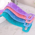 Dây đai chà lưng silicon 2 mặt thư giãn khi tắm, 1 cái