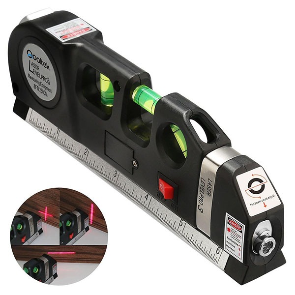Thước đo Nivo laser đa năng cầm tay 4 trong 1 LV-03