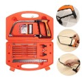 Bộ cưa tay đa năng 9 lưỡi 11 chi tiết kèm hộp đựng cao cấp, Loại 7 lưỡi (Bao gồm 1 cưa và 6 chi tiết rời)