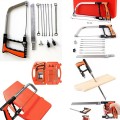 Bộ cưa tay đa năng 9 lưỡi 11 chi tiết kèm hộp đựng cao cấp, Loại 7 lưỡi (Bao gồm 1 cưa và 6 chi tiết rời)