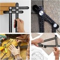 Thước gập đa góc chia 6 khúc dùng để định vị vị trí lỗ khoan