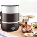 Hộp cơm giữ nhiệt cắm điện 3 tầng cao cấp đa chức năng