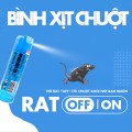 Chai xịt đuổi chuột an toàn hiệu quả 200ml
