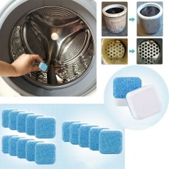 Hộp 12 viên tẩy vệ sinh lồng máy giặt, khử mùi hiệu quả
