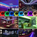 Đèn led đổi màu RGB nháy theo nhạc có điều khiển , 1m + dây kết nối app