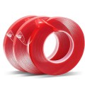 Băng keo hai mặt cường lực siêu dính cao cấp, Loại 1cm