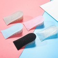 Cặp lót giày silicon tăng chiều cao êm chân mềm mại, 1 lót