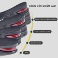 Cặp lót giày tăng chiều cao có đệm khí cả bàn tiện lợi, 1 cặp 1.5cm (lót mỏng)