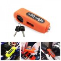 Ổ khóa chống trộm cho xe máy Caps Lock ( khóa ga kết hợp tay phanh ), Màu đen