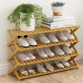 Kệ để giày dép 3-4 tầng gấp gọn chịu lực chắc chắn, Kệ 3 tầng 47cm