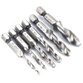 Bộ 6 mũi taro tạo ren M3 – M10 chuôi lục giác độ cứng cao