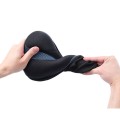 Bọc yên xe đạp dày chống sốc cao cấp, Màu tím đen
